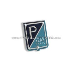 Embleme de calandre Acma/Paris résine modèles 125 1957-58 / 150 GL 1957-58